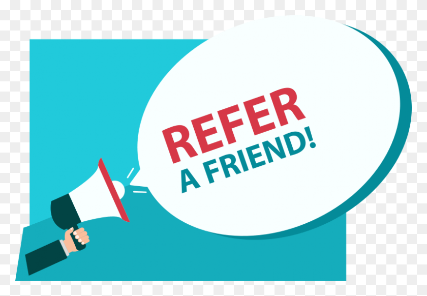800x536 Friend Referral, Graphics, Text HD PNG Download