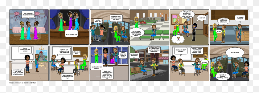2302x716 Friendship Cartoon, Comics, Book, Person HD PNG Download