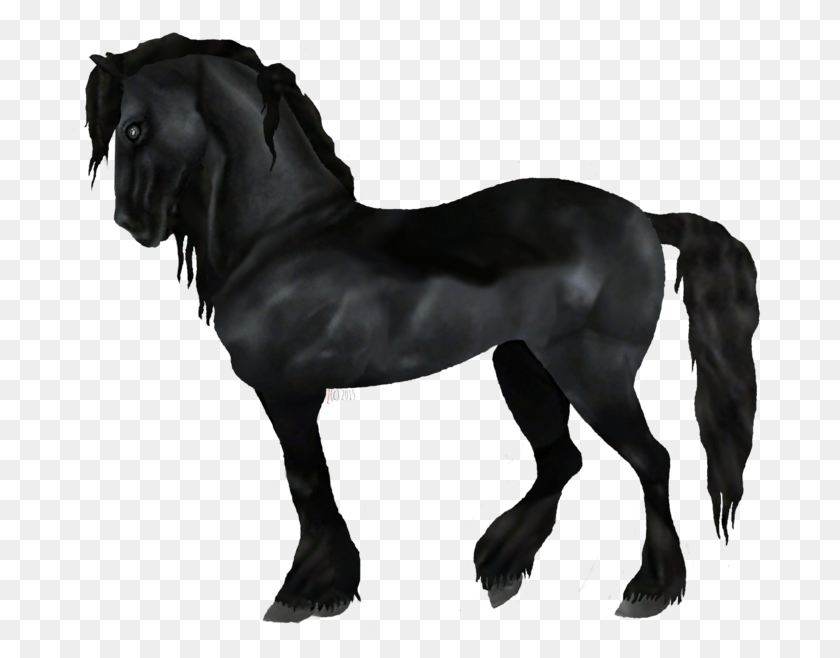 701x598 Friesian Star Transparent Background Star Stable Horse Transparent, Statue, Sculpture HD PNG Download