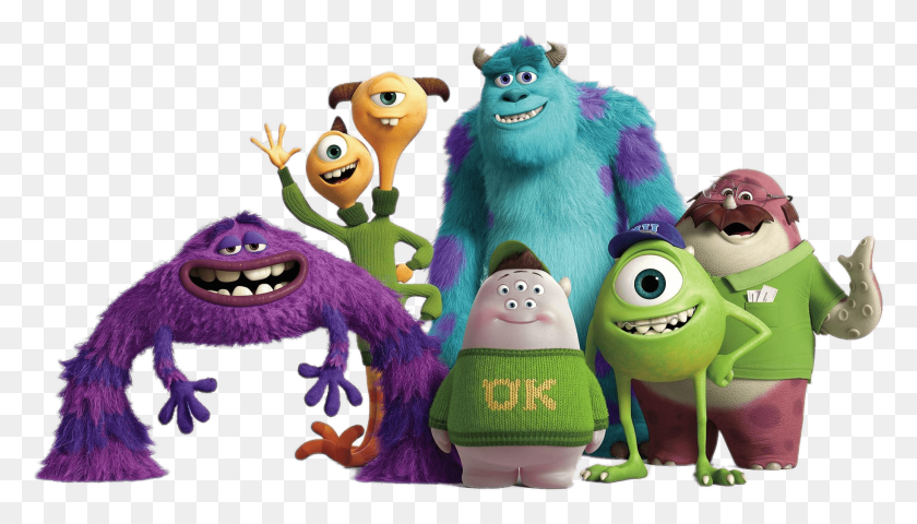 1829x987 Frightening Transparent Stickpng Group Mike And Sulley Monsters University, Toy, Plant, Person HD PNG Download