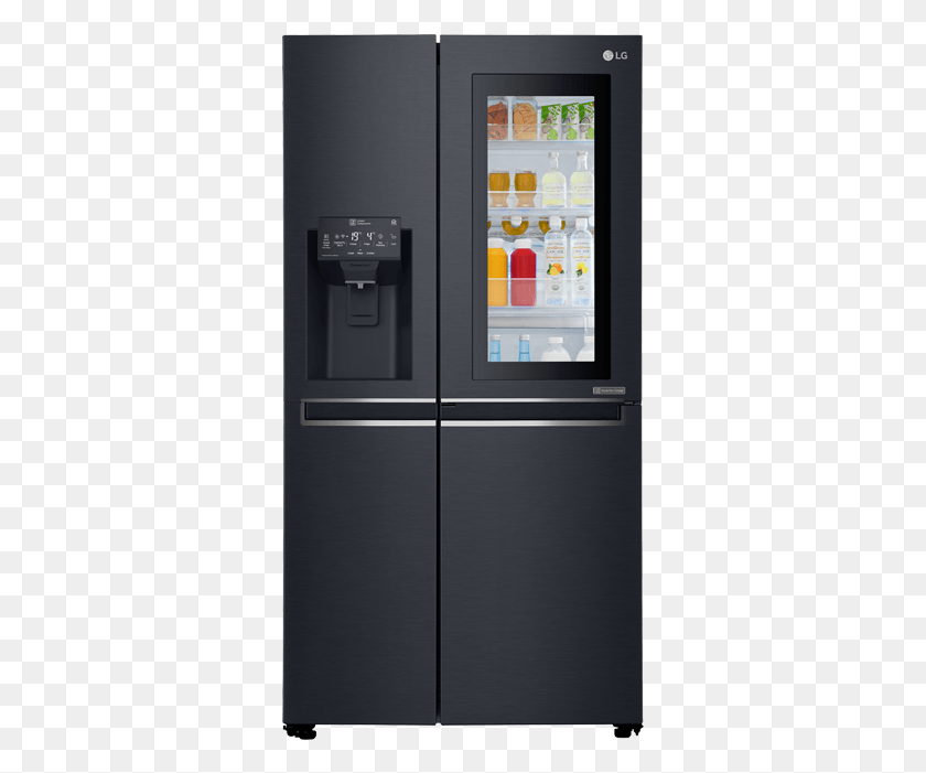 329x641 Frigo Americain Lg, Appliance, Door, Refrigerator HD PNG Download
