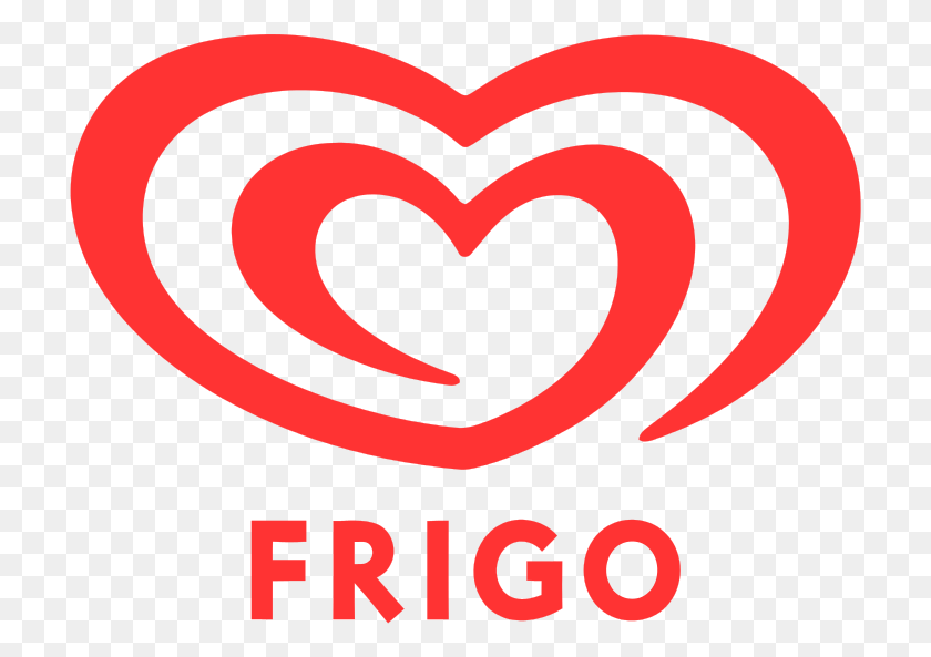 715x533 Логотип Frigo Logo Wall39S Ice Cream, Плакат, Реклама, Сердце Png Скачать
