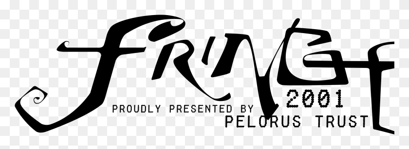 2331x739 Fringe Logo Transparent Calligraphy, Gray, World Of Warcraft HD PNG Download