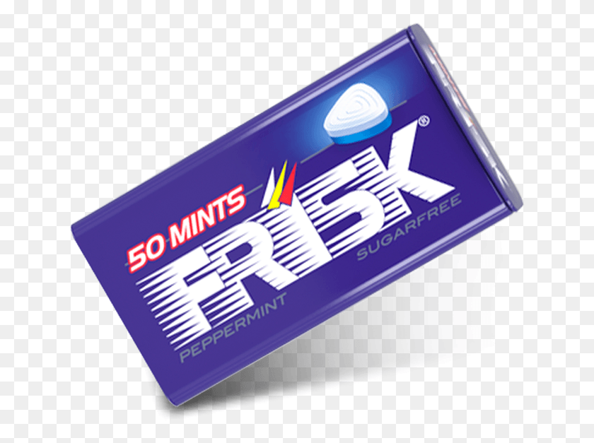 646x567 Frisk 50 Mints Frisk, Text, Label, Symbol HD PNG Download