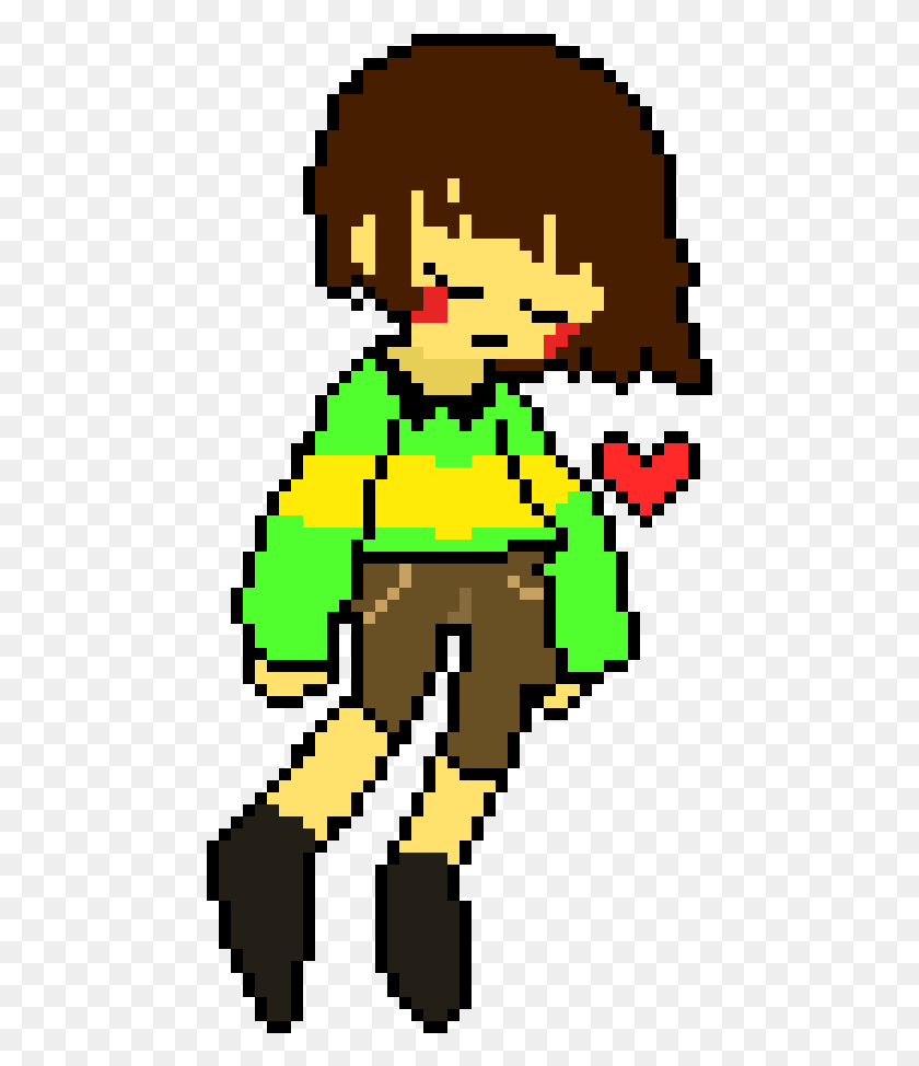 463x914 Frisk And Chara By A Portable Network Graphics, Rug, Super Mario HD PNG Download