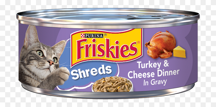 715x358 Friskies Savory Shreds Turkey And Cheese Dinner In Friskies Canned Cat Food Cheese, Canned Goods, Can, Aluminium HD PNG Download