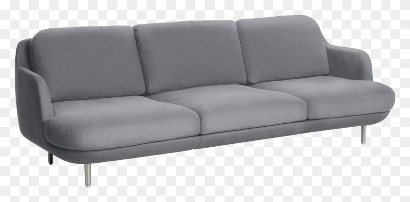 1538x697 Fritz Hansen Lune 3 Seater Sofa Jamie Hayon Christianshavn Lune, Couch, Furniture, Cushion HD PNG Download