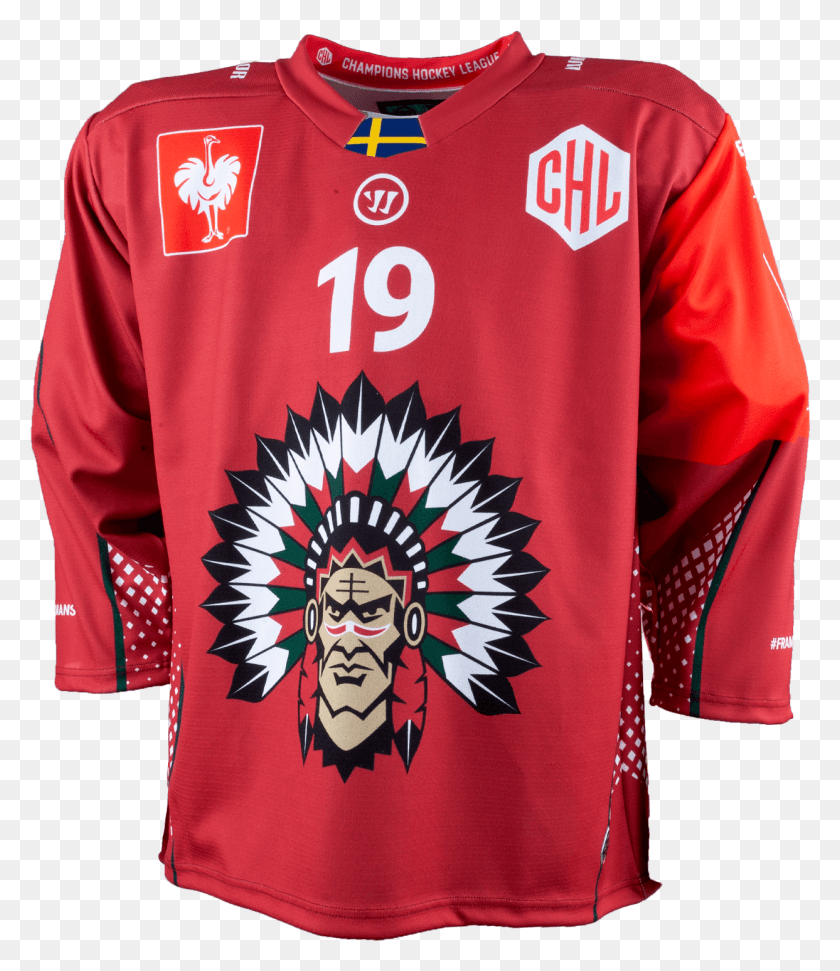 1243x1453 Frlunda Indians Chl, Clothing, Apparel, Sleeve HD PNG Download