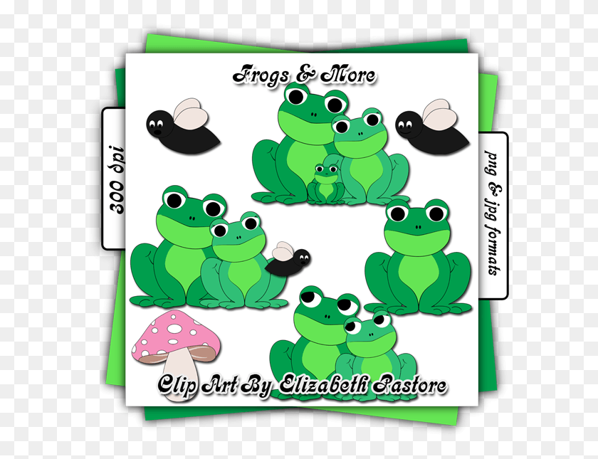 592x585 Frog Clip Art For Kids Frogs And Love Clip Art, Wildlife, Animal, Amphibian HD PNG Download
