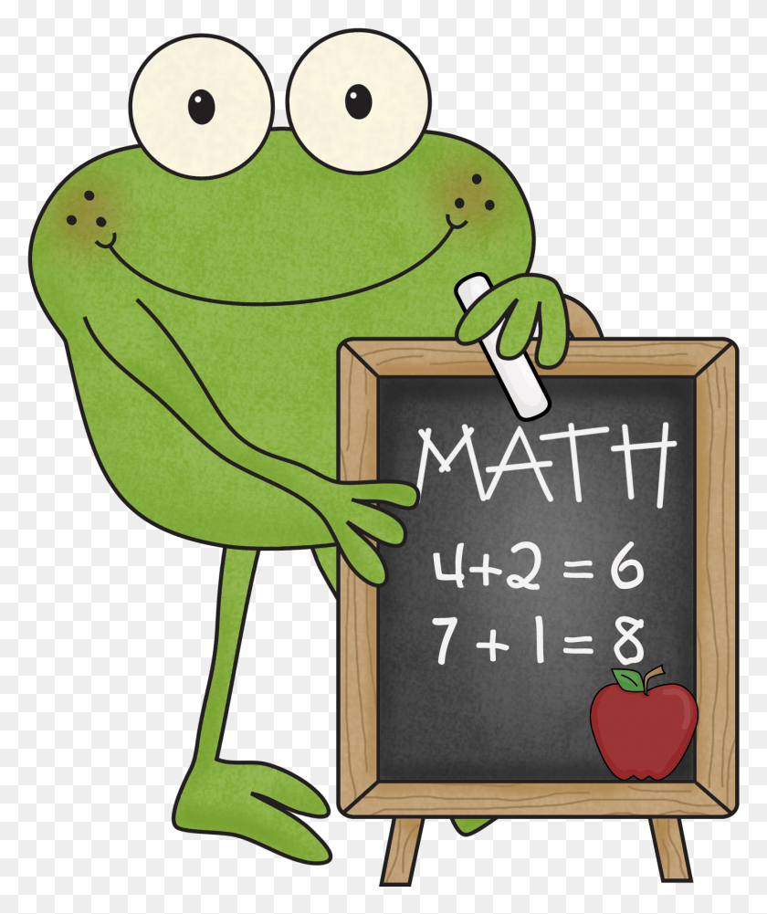 1411x1703 Frog Math Clipart Frog Doing Math Clipart, Blackboard, Giant Panda, Bear HD PNG Download