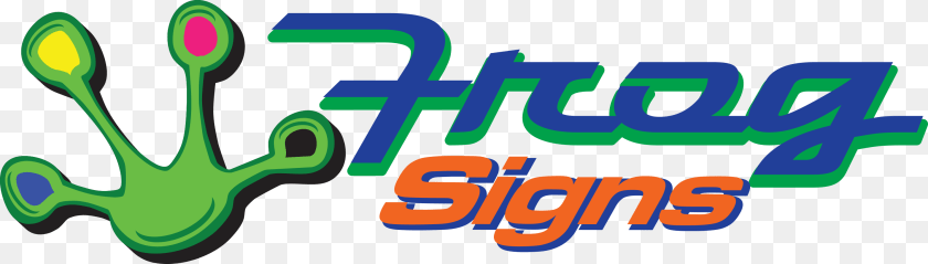 3016x857 Frog Signs Is Open Website Coming Soon Frog Signs Springfield Mo, Art, Graphics, Green, Logo Clipart PNG