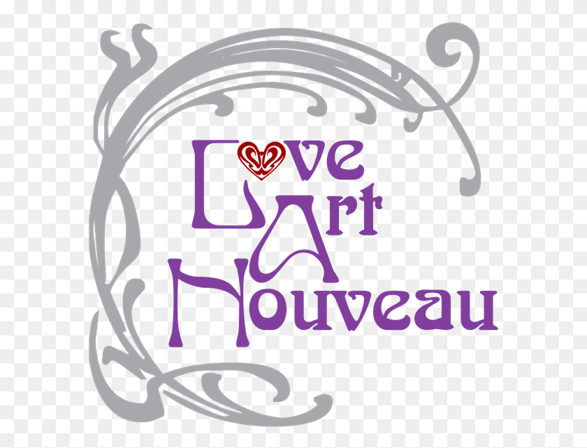 587x581 From Art Nouveau Style Logo, Text, Handwriting, Calligraphy HD PNG Download