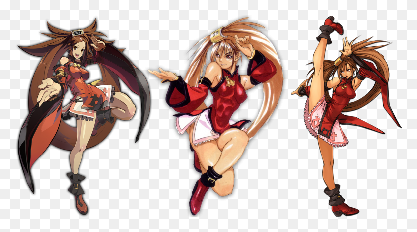1684x879 From Left To Right Jam Guilty Gear, Person, Human, Manga HD PNG Download