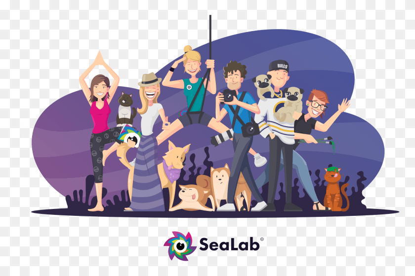 2401x1542 From Left To Right Partner Team Cartoon, Person, People, Poster HD PNG Download