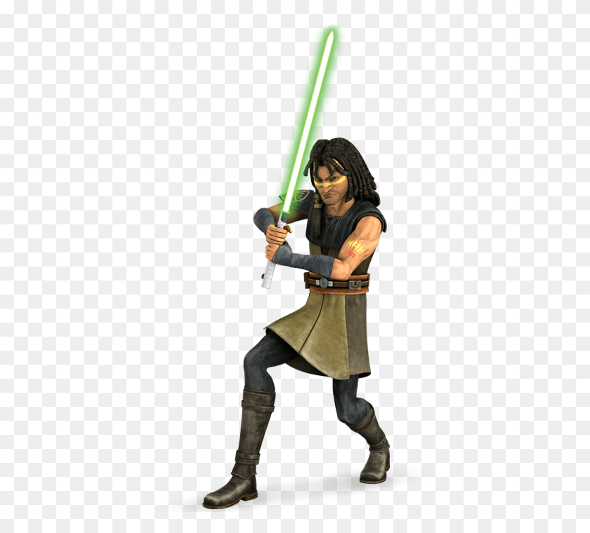 451x700 From The Jedi Temple Archives Star Wars Quinlan Vos, Person, Human, People HD PNG Download
