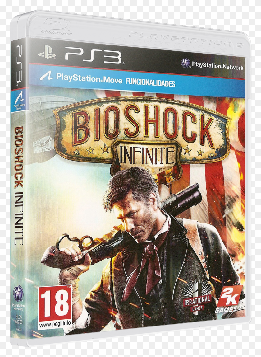 951x1326 Descargar Png Bioshock Infinite Delantero Bioshock Infinite, Persona, Humano, Publicidad Hd Png