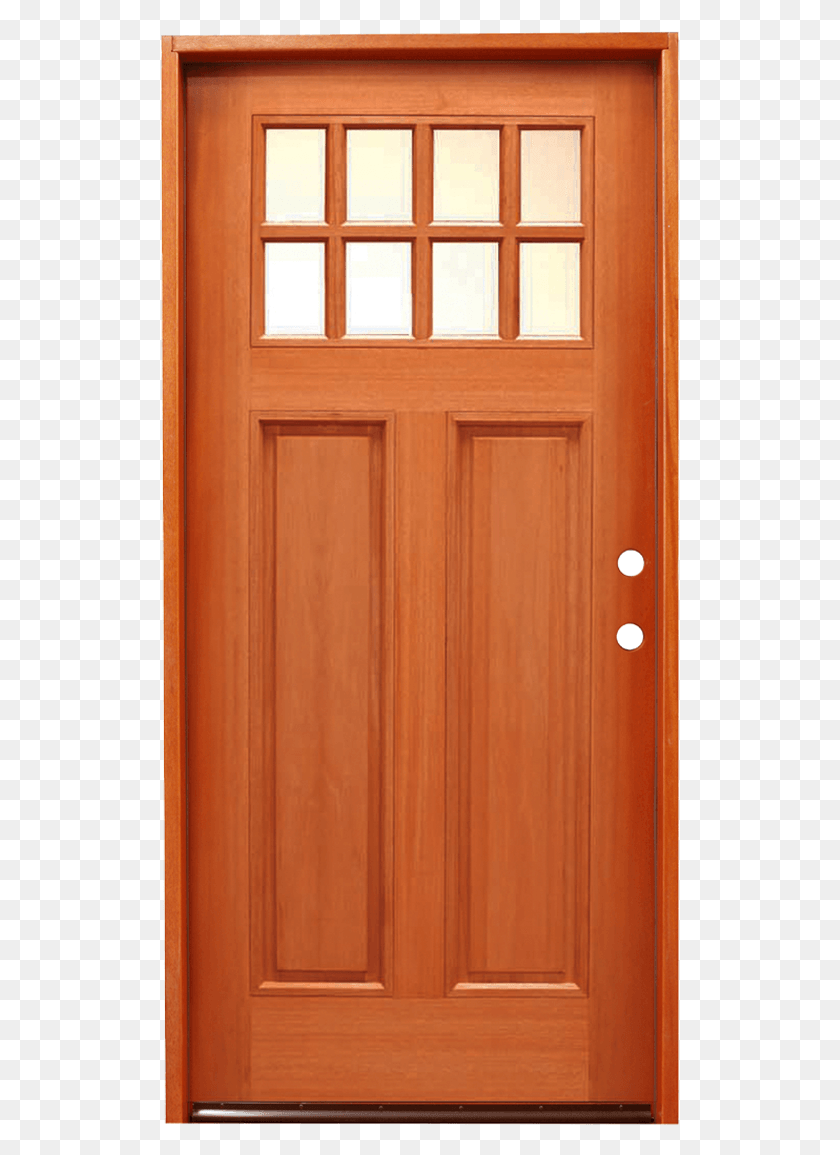 519x1095 Front Door Outside Door, Wood HD PNG Download