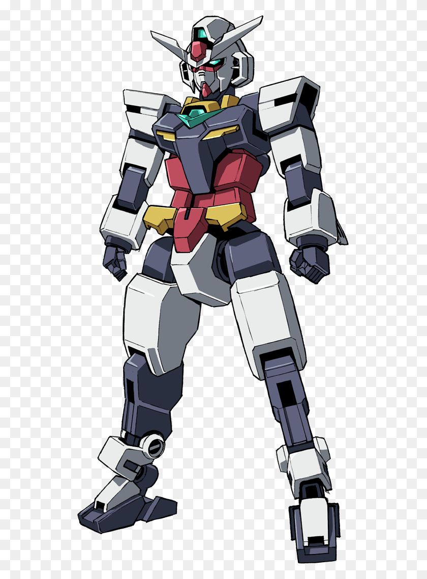 535x1077 Front Gundam Build Divers Re Rise, Игрушка, Робот Hd Png Скачать