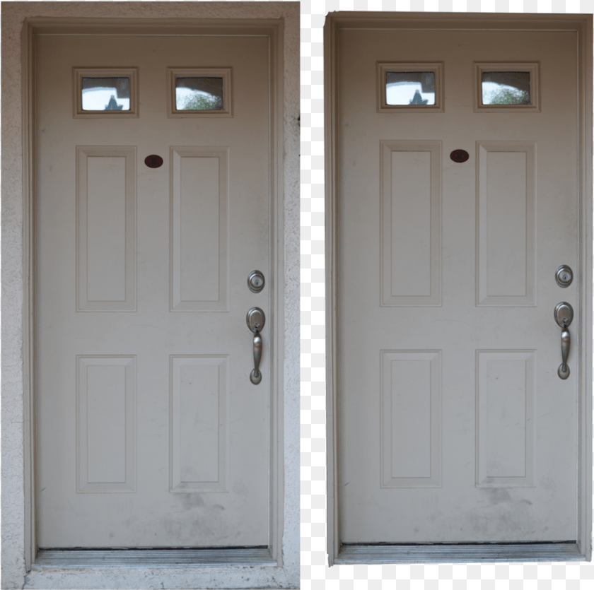 Front Transparent Home Door, Wood PNG