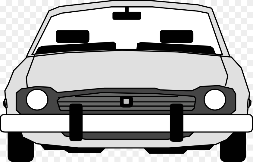 2400x1536 Front View Of A Car, Bumper, Transportation, Vehicle, Stencil Sticker PNG