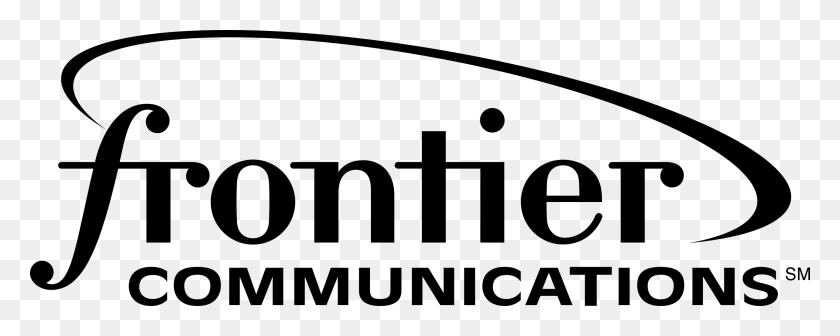 2400x852 Логотип Frontier Communications Прозрачный Frontier Communication, Серый, World Of Warcraft Hd Png Скачать