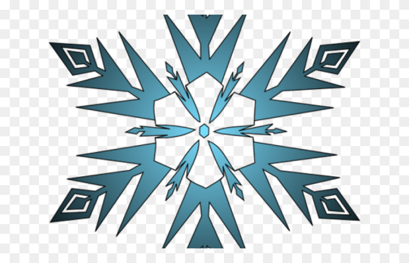 640x480 Descargar Png Frost Clipart Disney Frozen Snowflake Elsa Snowflake, Patrón, Cartel, Anuncio, Hd Png
