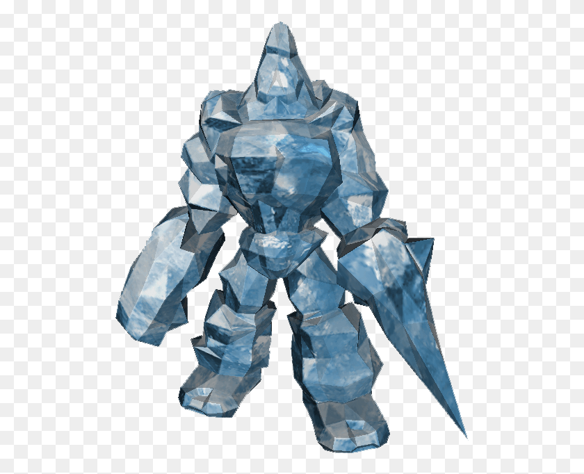 509x622 Frost Golem Illustration, Crystal, Mineral, Person HD PNG Download