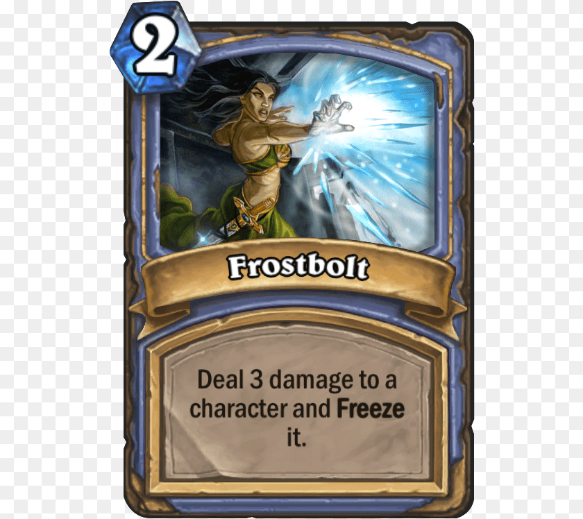 527x748 Frostbolt Card Research Project Hearthstone, Book, Publication, Comics, Adult Transparent PNG