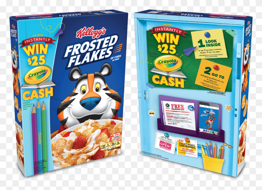 958x677 Frosted Flakes Kellogg39s Crayola, Advertisement, Poster, Flyer HD PNG Download