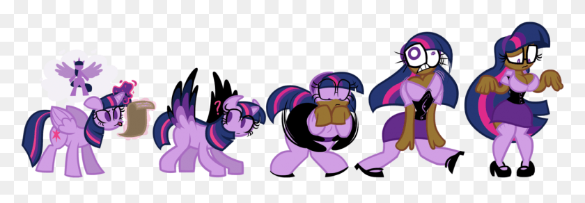 1247x372 Frostedwarlock Breasts Busty Twilight Sparkle Cleavage Twilight Sparkle Human Transformation, Graphics, Purple HD PNG Download