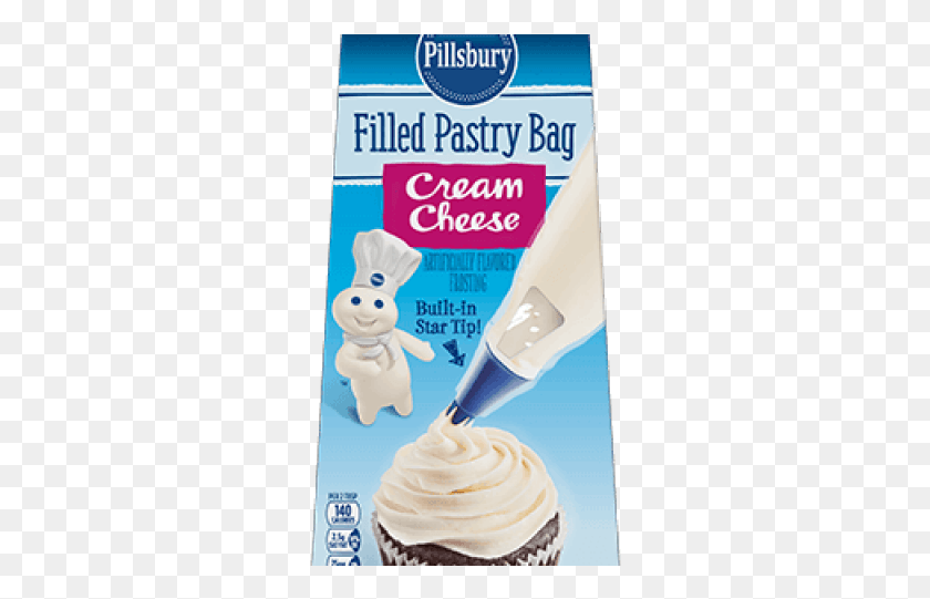 282x481 Frosting Clipart Cream Cheese Pillsbury, Dessert, Food, Creme HD PNG Download