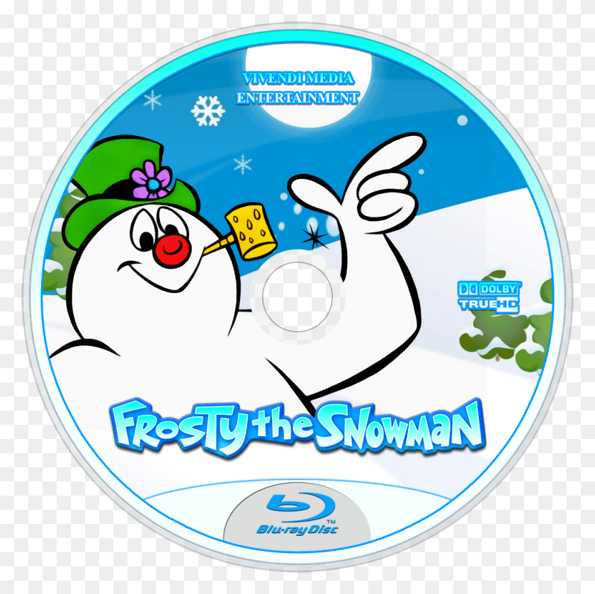 1000x1000 Descargar Png Frosty The Snowman Bluray, Frosty The Snowman, Disco Hd Png