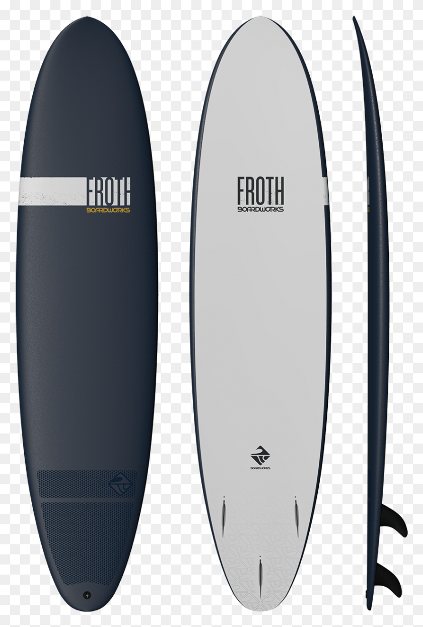 824x1251 Froth Funboard Fun Board Surfboard, Sea, Outdoors, Water Descargar Hd Png