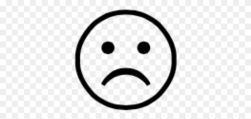 344x341 Frowny Face Pictures Smiley, Stencil, Bowling HD PNG Download