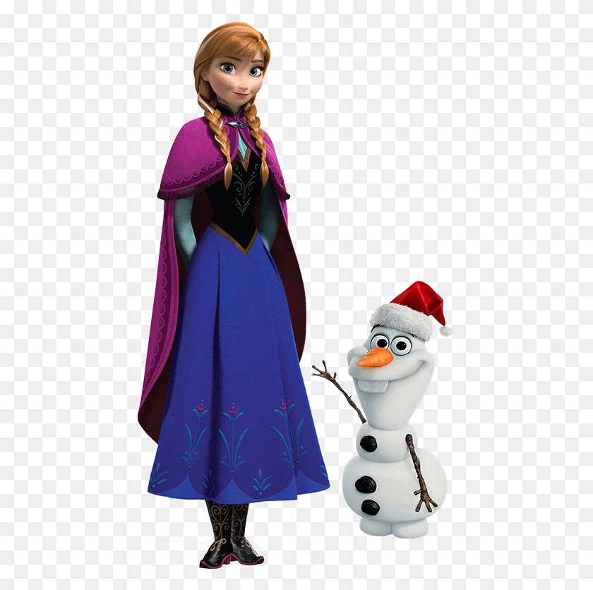 451x776 Frozen Anna Olaf Transparent Frozen Anna, Clothing, Fashion, Person HD PNG Download