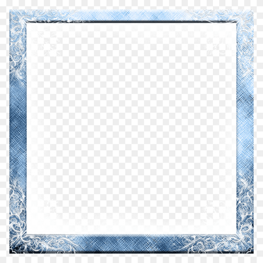 800x800 Frozen Border For Free On Mbtskoudsalg Portable Network Graphics, Pillow, Cushion, Rug HD PNG Download