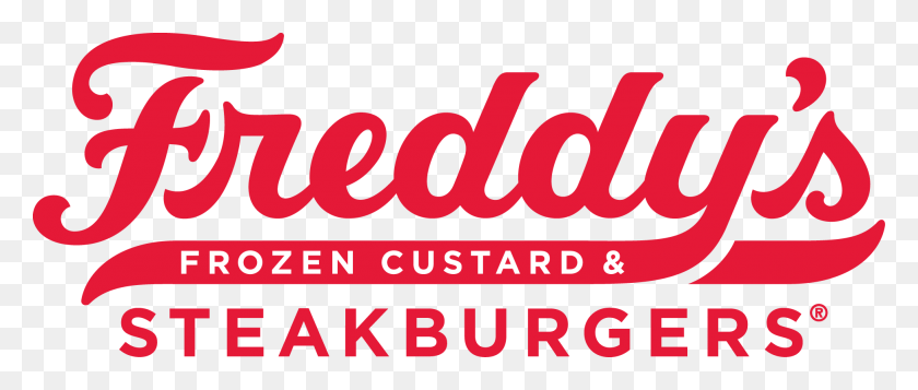 1944x742 Descargar Png Frozen Custard Amp Steakburgers Logo Freddy39S Frozen Custard Amp Steakburgers Png, Texto, Alfabeto, Word Hd Png