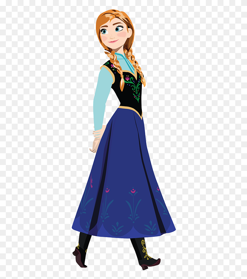 356x887 Frozen Elsa And Anna Vector Sketches On Behance Frozen Anna, Clothing, Apparel, Sleeve HD PNG Download