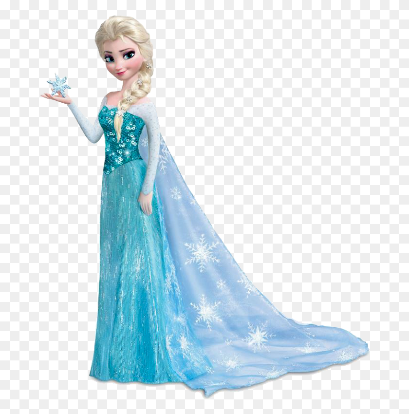 681x790 Frozen Elsa Elza, Wedding Gown, Robe, Gown HD PNG Download