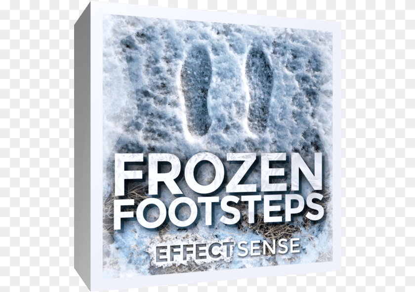 Frozen Footsteps Effect Sense Poster, Book, Publication, Ice PNG