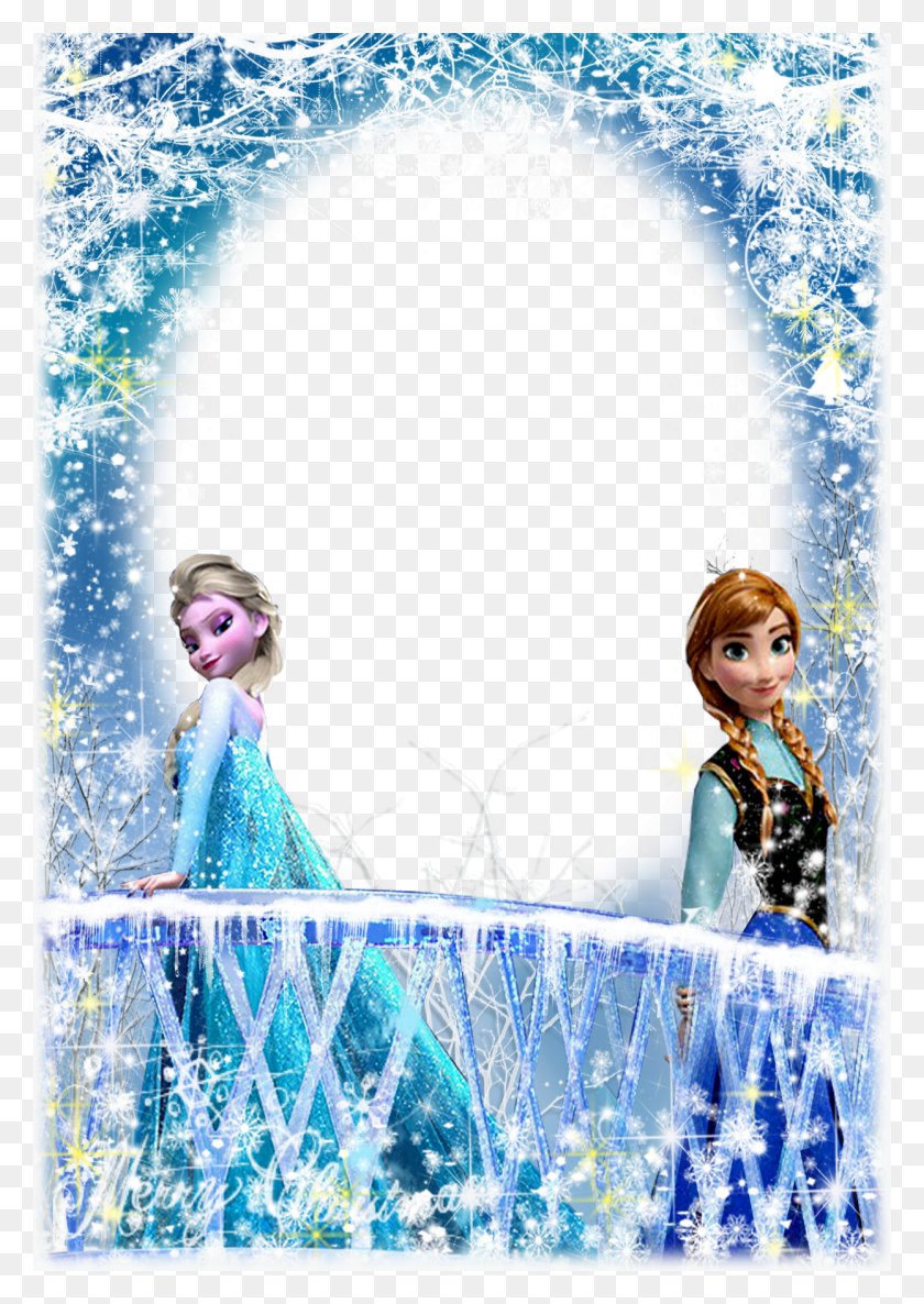 1246x1800 Frozen Frames And Borders, Hair, Person, Human HD PNG Download
