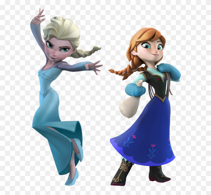 600x716 Frozen Image Disney Infinity Анна И Эльза, Человек, Человек, Кукла Hd Png Скачать