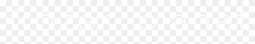 1281x144 Замороженная Планета Логотип Джонса Хопкинса Белый, Число, Символ, Текст Hd Png Скачать