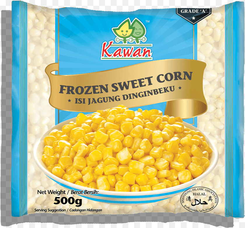 841x781 Frozen Sweet Corn 500g Maize, Food, Produce, Grain, Plant Sticker PNG