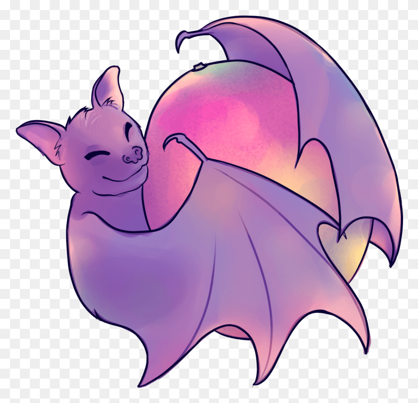 1100x1057 Fruit Bats Have Been My Favorite Since I Read Stellaluna Fruit Bat Drawing, Animal, Helmet, Clothing HD PNG Download