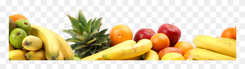 2049x467 Fruit Borders Free Commercial Use Image Piles Of Fruit, Plant, Citrus Fruit, Food HD PNG Download