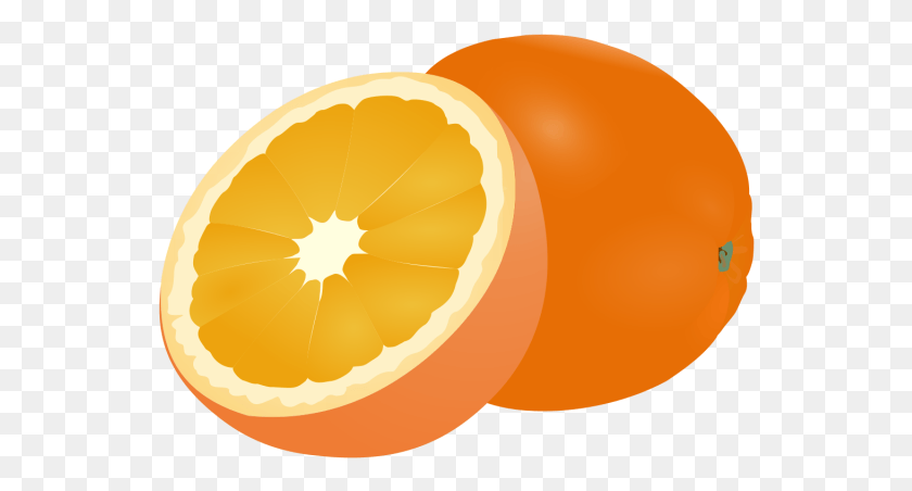 550x392 Fruit Clipart Orange Logo Imagens Frutas Em Desenho, Citrus Fruit, Plant, Food HD PNG Download