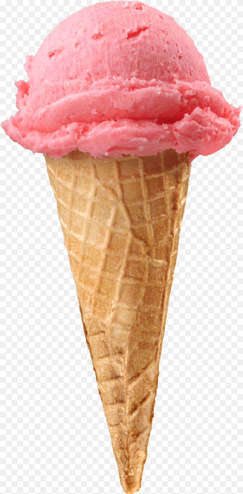 Fruit Ice Cream Image One Ice Cream Cone Sticker PNG