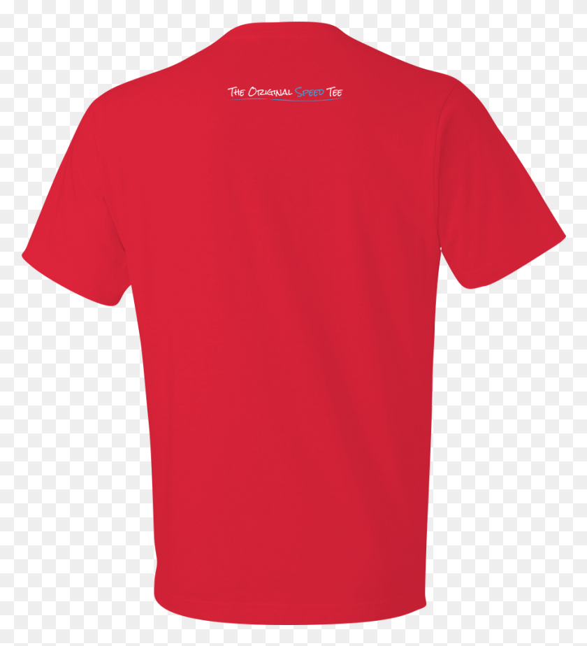 905x1003 Fruit Of The Loom T Shirt Red Back, Clothing, Apparel, T-shirt HD PNG Download