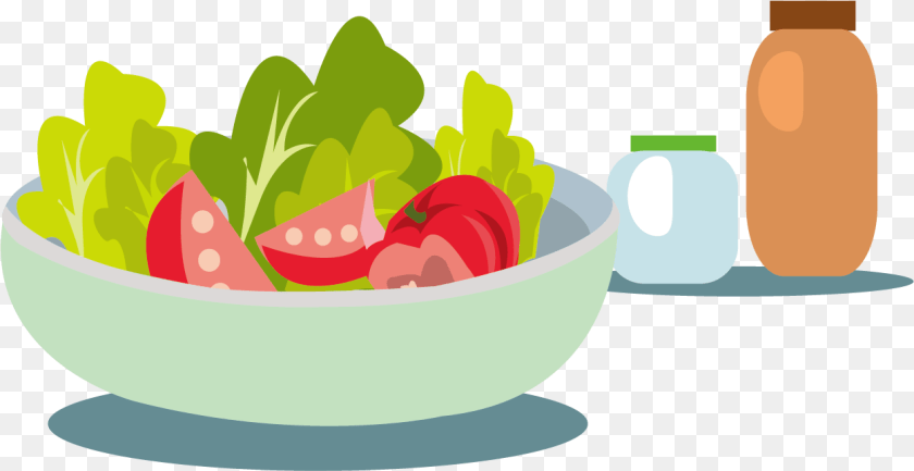 1250x645 Fruit Salad Vegetable Fruits And Vegetables Vector, Food, Lunch, Meal, Bowl Sticker PNG